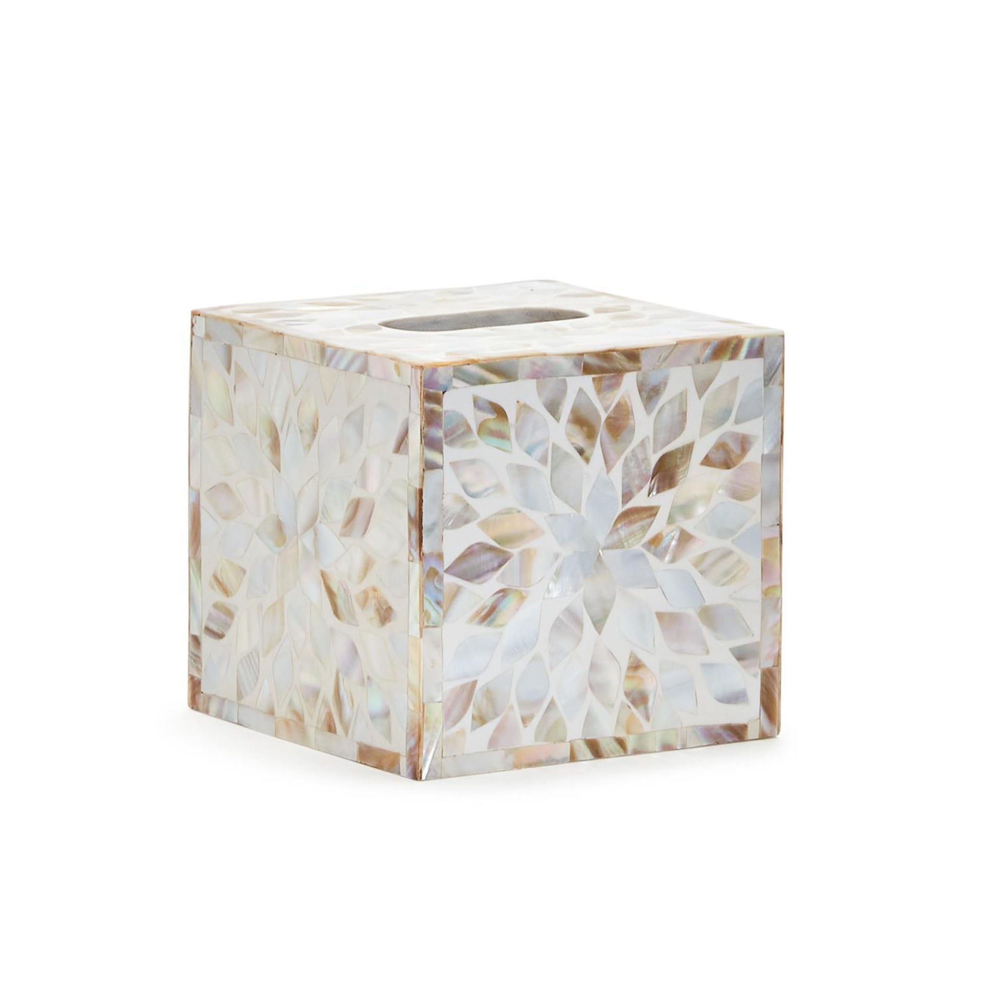 Mother of Pearl Tissue Box Cover - Addison West 