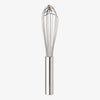 12" Stainless steel French Whip Whisk on a white background