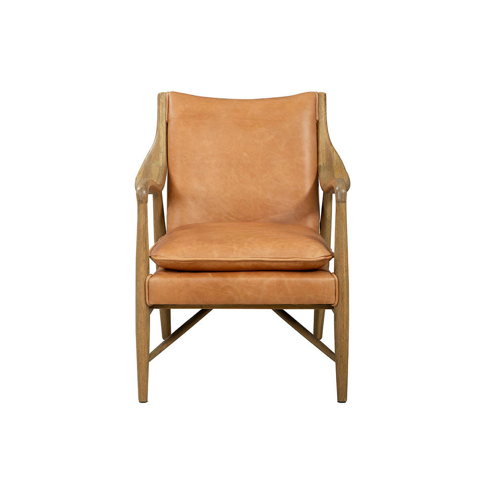 Open Range Low Slung Chair on a white background at Addison West