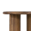 Four Hands furniture brand Four Hands Paden End Table in Brown Acacia on a white background