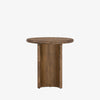Four Hands furniture brand Four Hands Paden End Table in Brown Acacia on a white background
