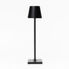 Poldina Pro micro table lamp in black on a white background