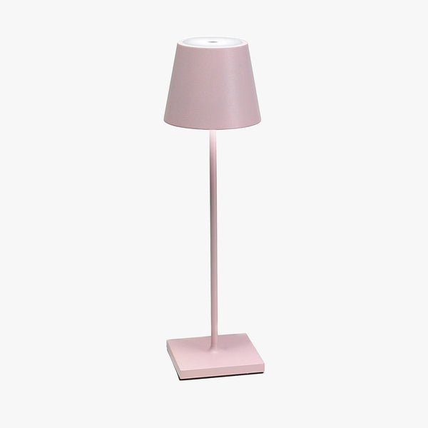 Poldina Pro Table Lamp in Pink on a white background
