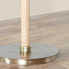 Base of Delphine Table Lamp on a wood table