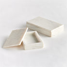 Rectangular Armani Marble Boxes Set of Two - Addison West 