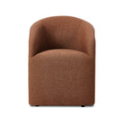 Rhett Dining Chair in Bartin Rust on a white background at Addison West