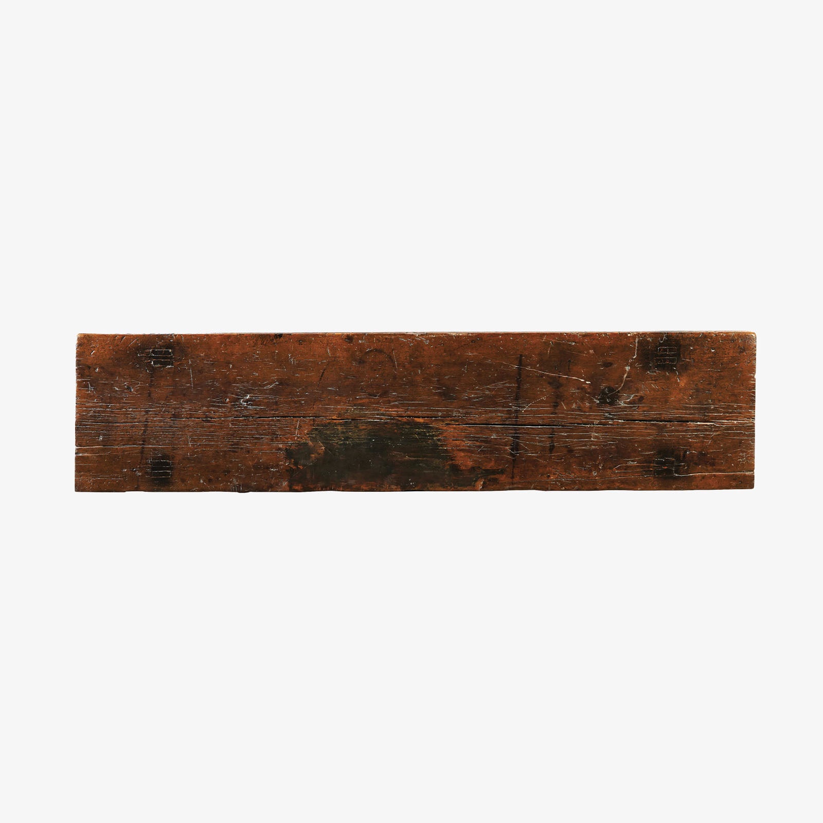 Rustic Reclaimed Wood Console Table - 78" Dark Wash - Addison West 