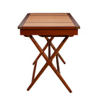 Side of San Juan Desk on a white background at Addison West