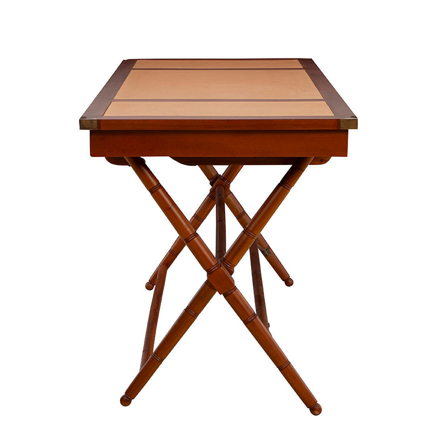 Side of San Juan Desk on a white background at Addison West