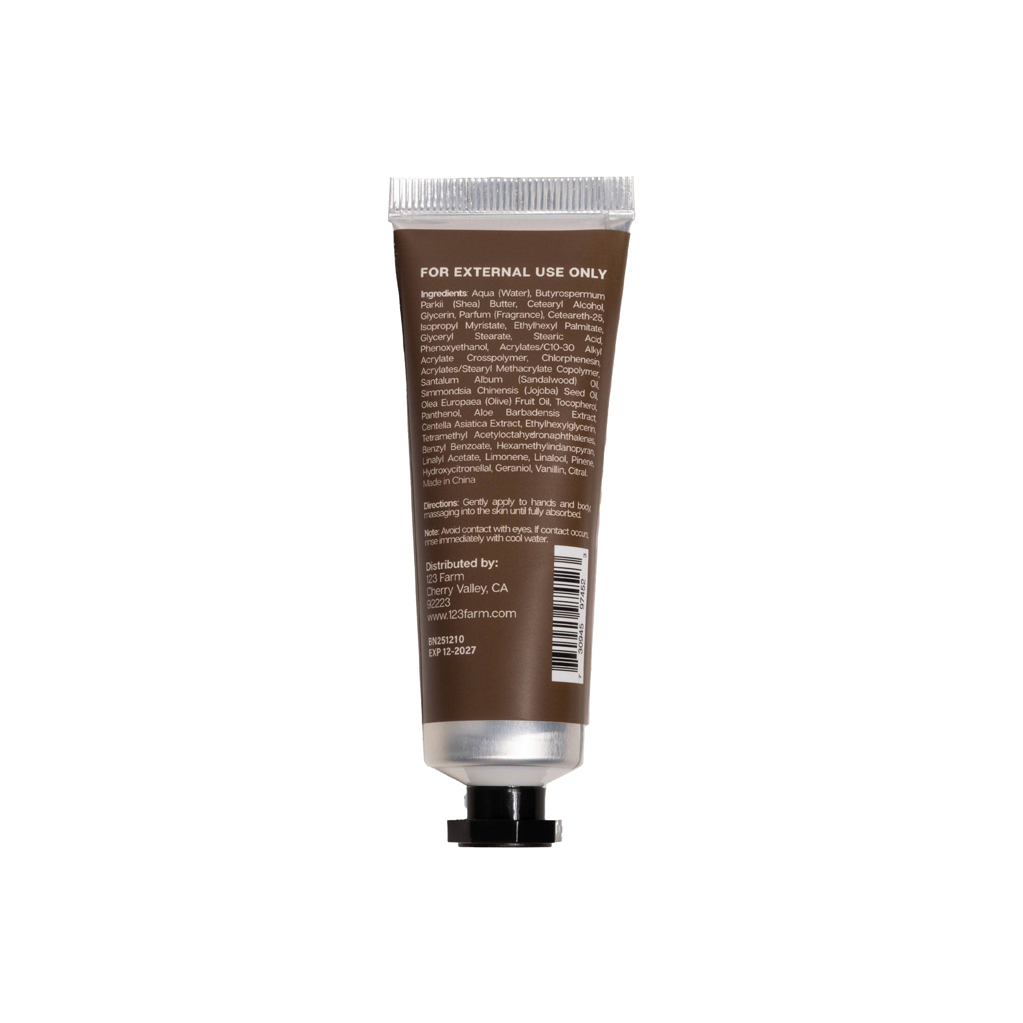 Sandalwood Hand Cream on a white background at Addison West