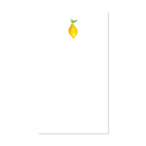 Lemon Petite Cards, Boxed Set of 50 on a white background at Addison West