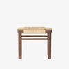 Four Hands Shona Stool in Vintage Cotton on a white background