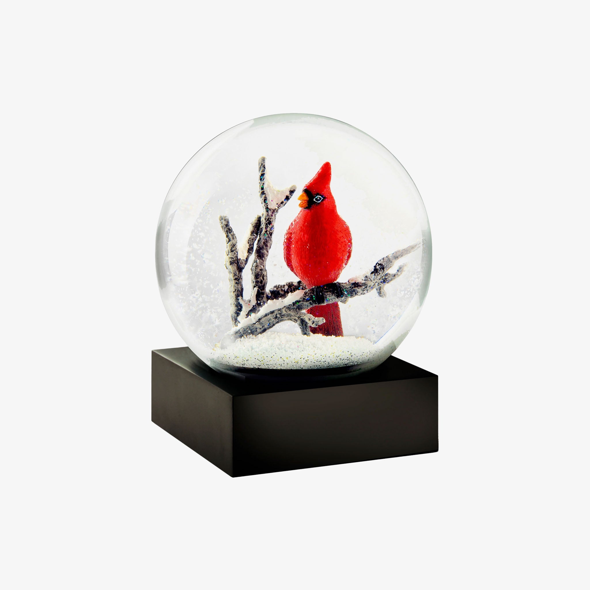 Singing Cardinal Snow Globe - Addison West 