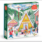 Ski Village 500 Piece Puzzle on a white background at Addison West