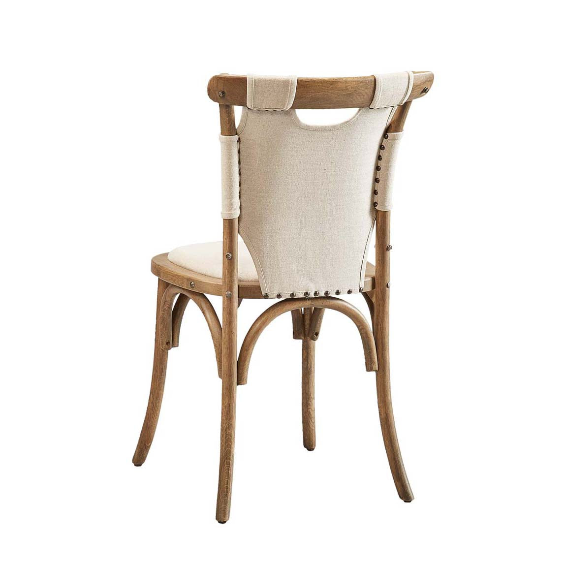 Split Shoulder Dining Chair, Set of 2 on a white background at Addison West