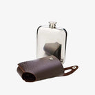 Stainless Flask with Case - Addison West 
