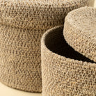 Close up of Tajine Seagrass Basket on a white background at Addison West