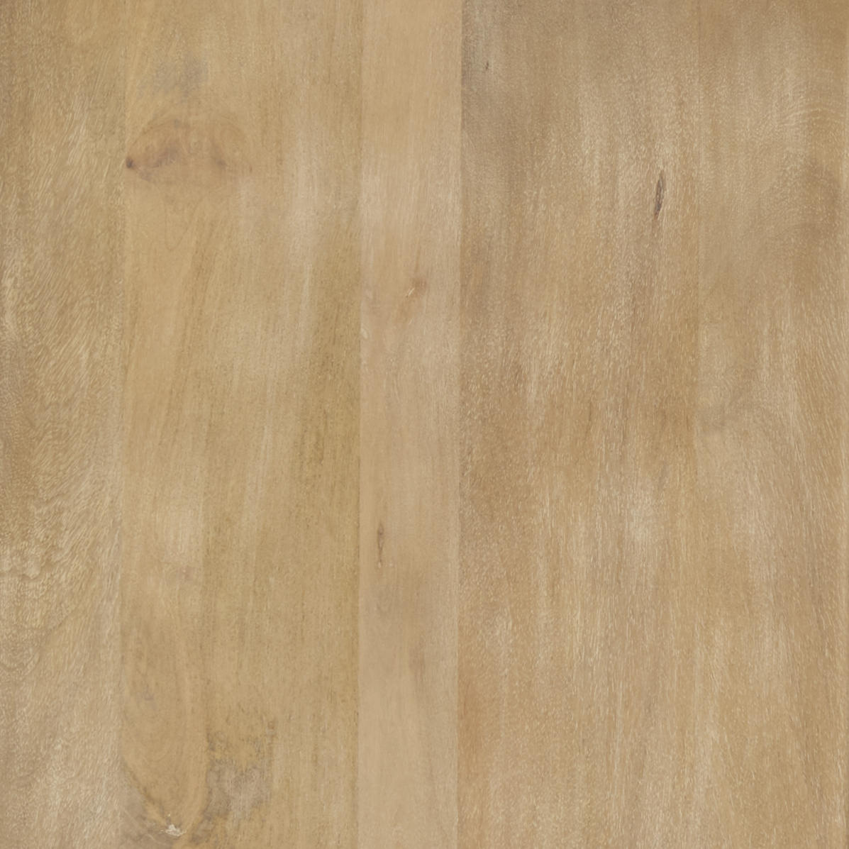 Close up of Terra Light Brown Wood Round Fluted Dining Table 