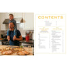 Table of contents for book Inside page photography from book The Joy of Pizza: Everything You Need to Know