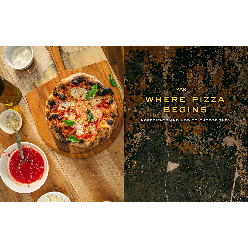 Inside page photography from book The Joy of Pizza: Everything You Need to Know