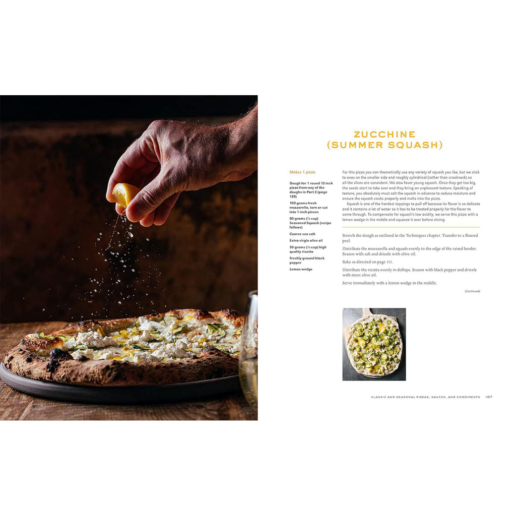 Inside page photography from book The Joy of Pizza: Everything You Need to Know