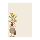 Vegetarian Owl Notepad on plain background.