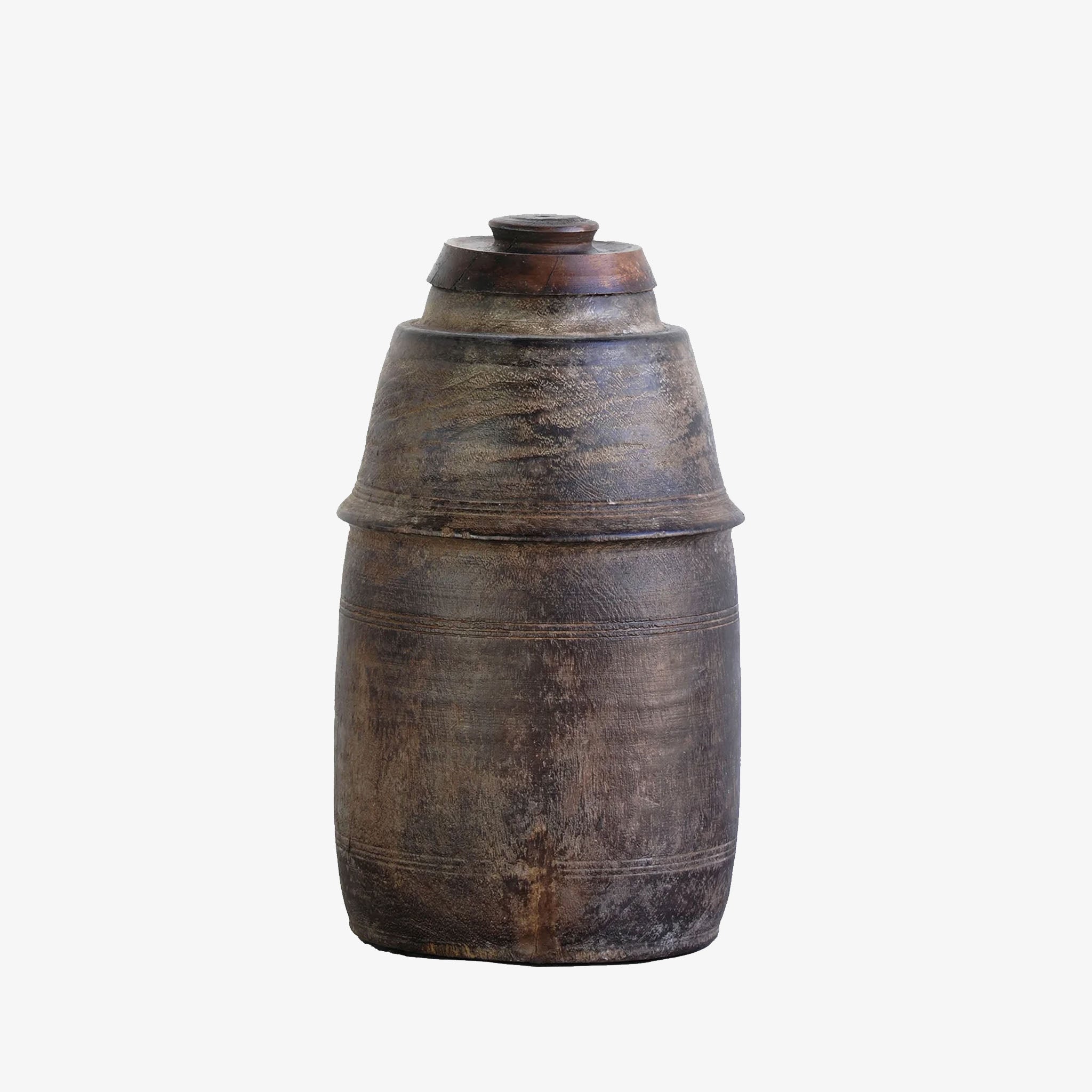 Vintage Wood Spice Pot - Addison West 