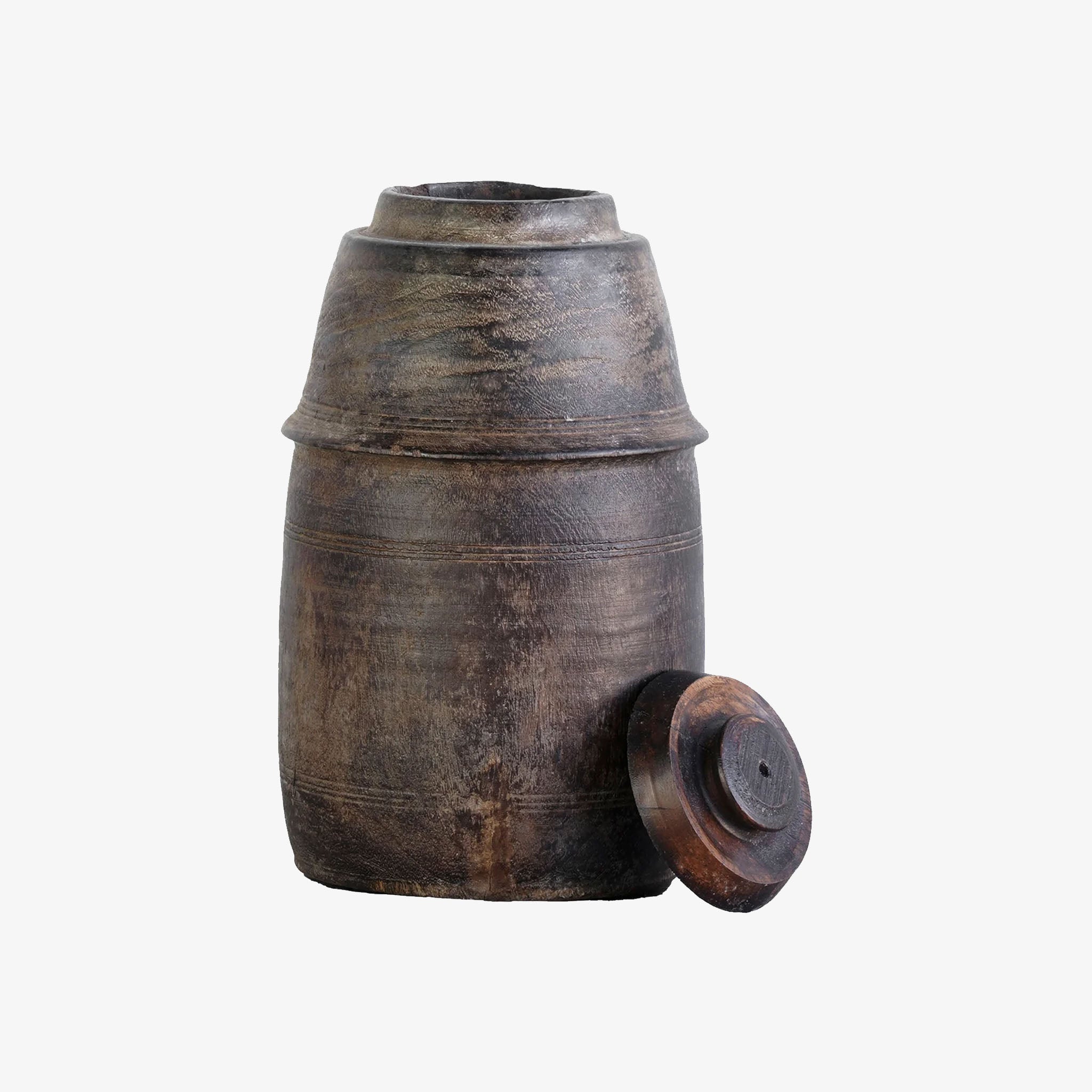 Vintage Wood Spice Pot - Addison West 