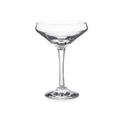 Simon Pearce Vintner Coupe on a white background at Addison West