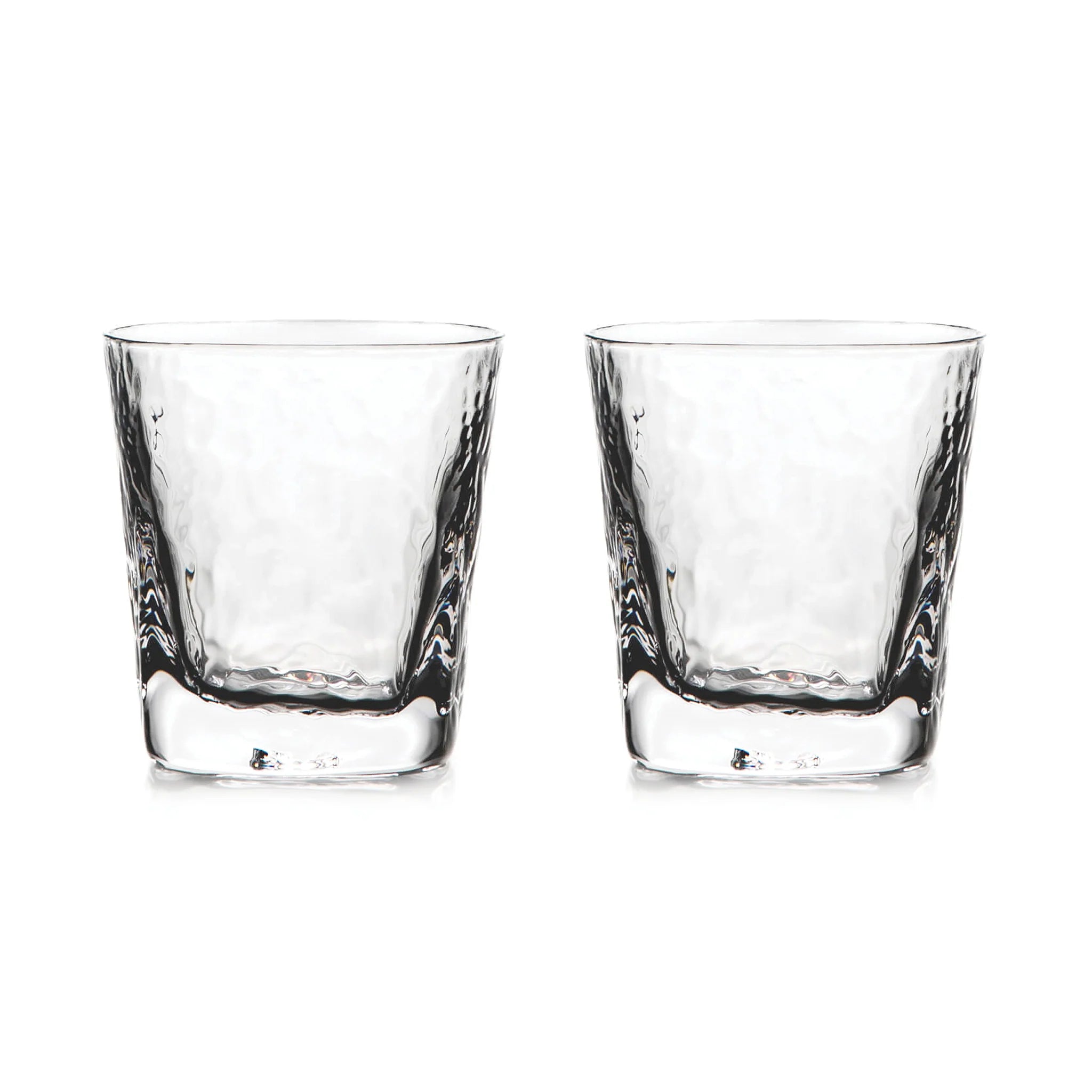 Woodbury Double Old-Fashioned Glass, Set of 2 on a white background at Addison West