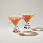 Westport Stemless Martini, Set of 2 on a white background at Addison West