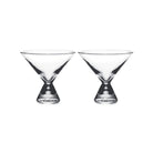 Westport Stemless Martini, Set of 2 on a white background at Addison West