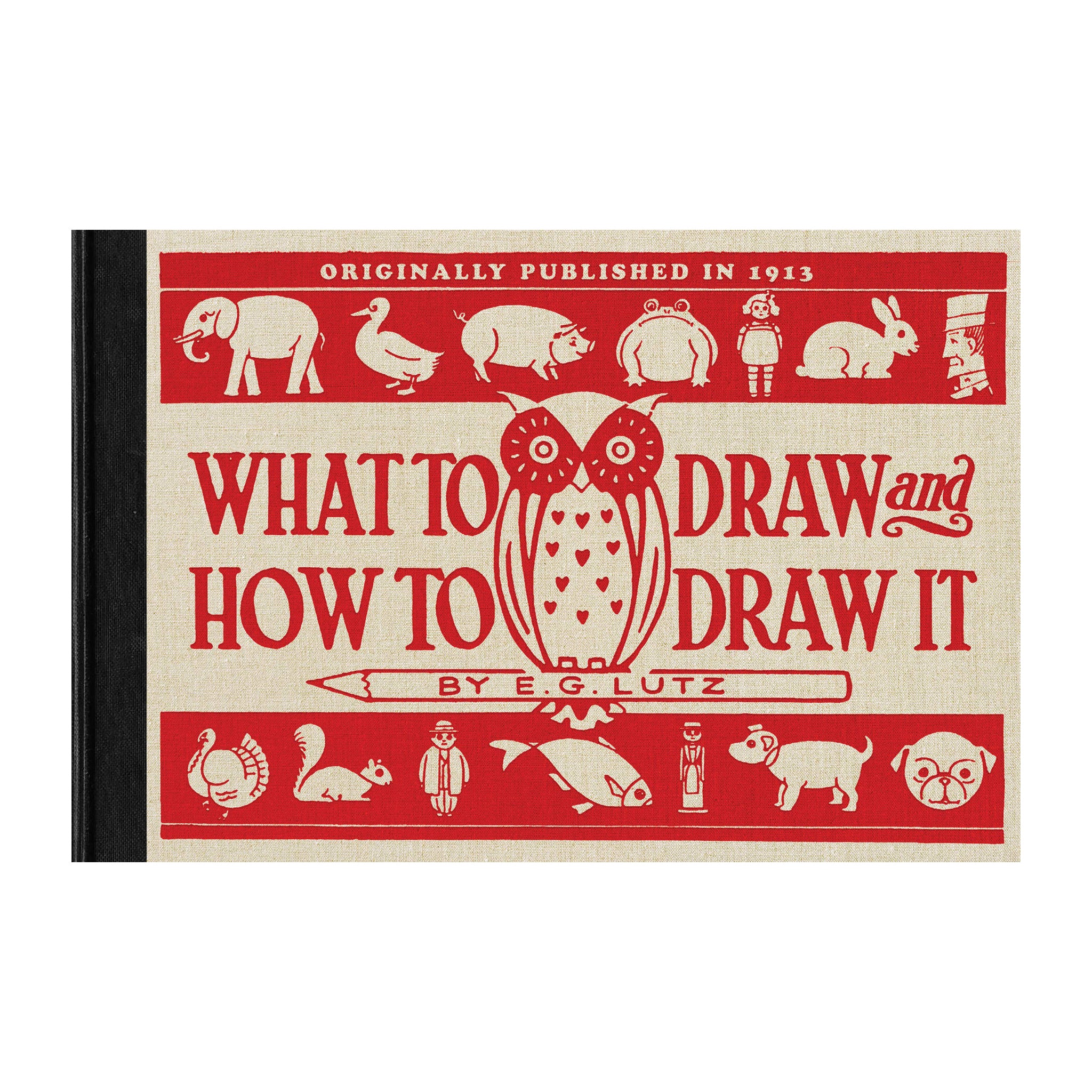 What to Draw and How to Draw It by E.G. Lutz on a white background at Addison West