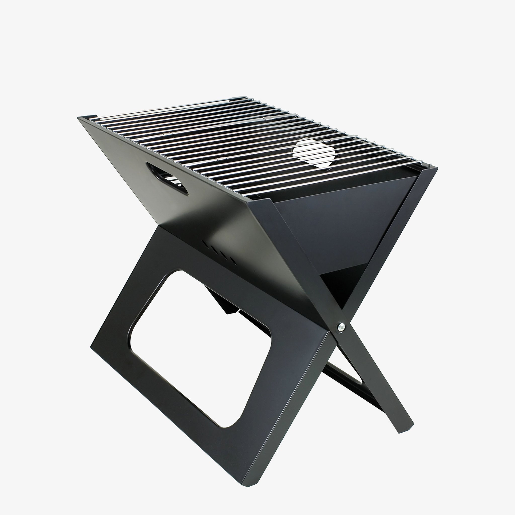 X-Grill Portable Charcoal Bbq Grill on a white background