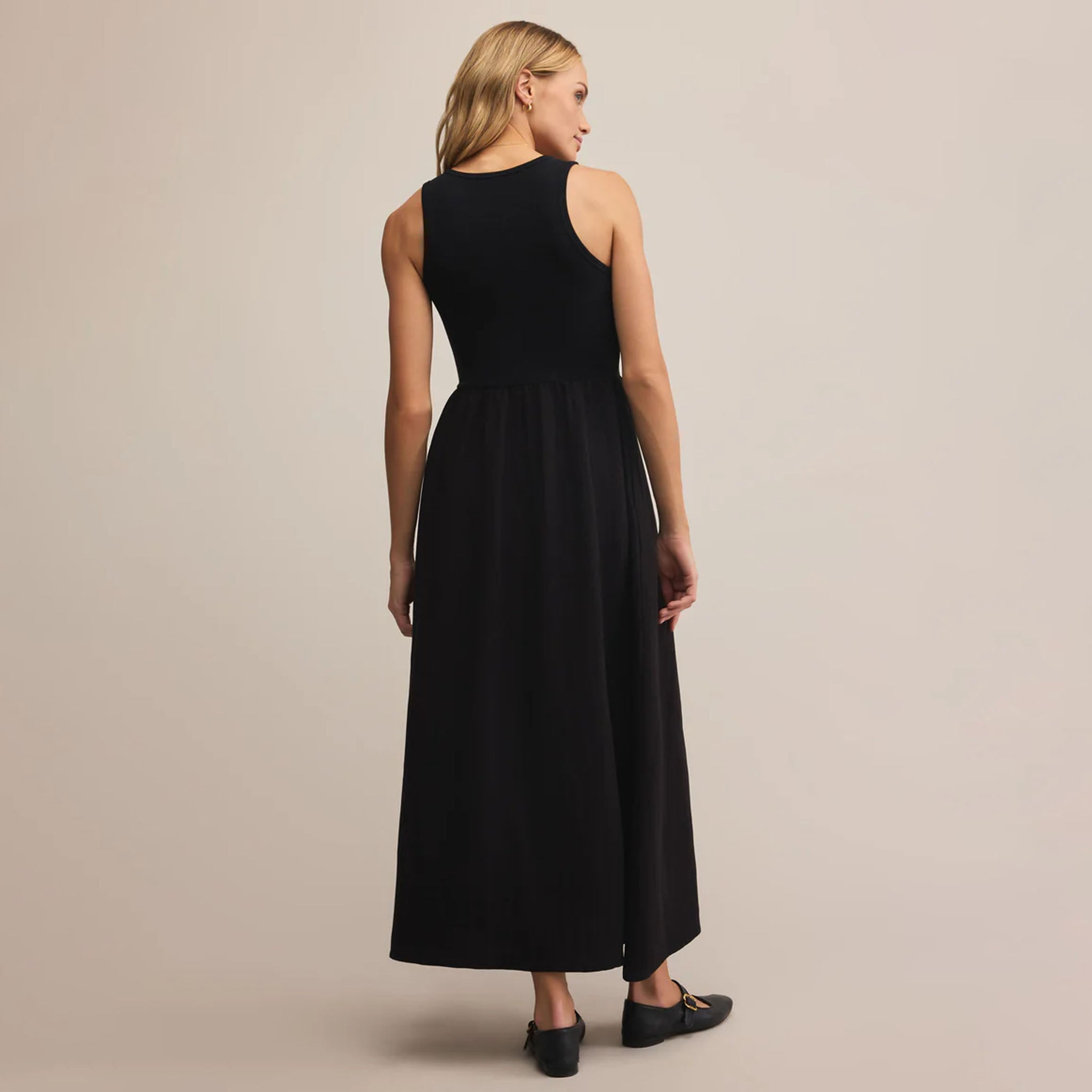 ワンピース SOLACE LONDON Women Mid Skirts OS42008 BLACK Black CORA-MINI-DRESS-20230629175635