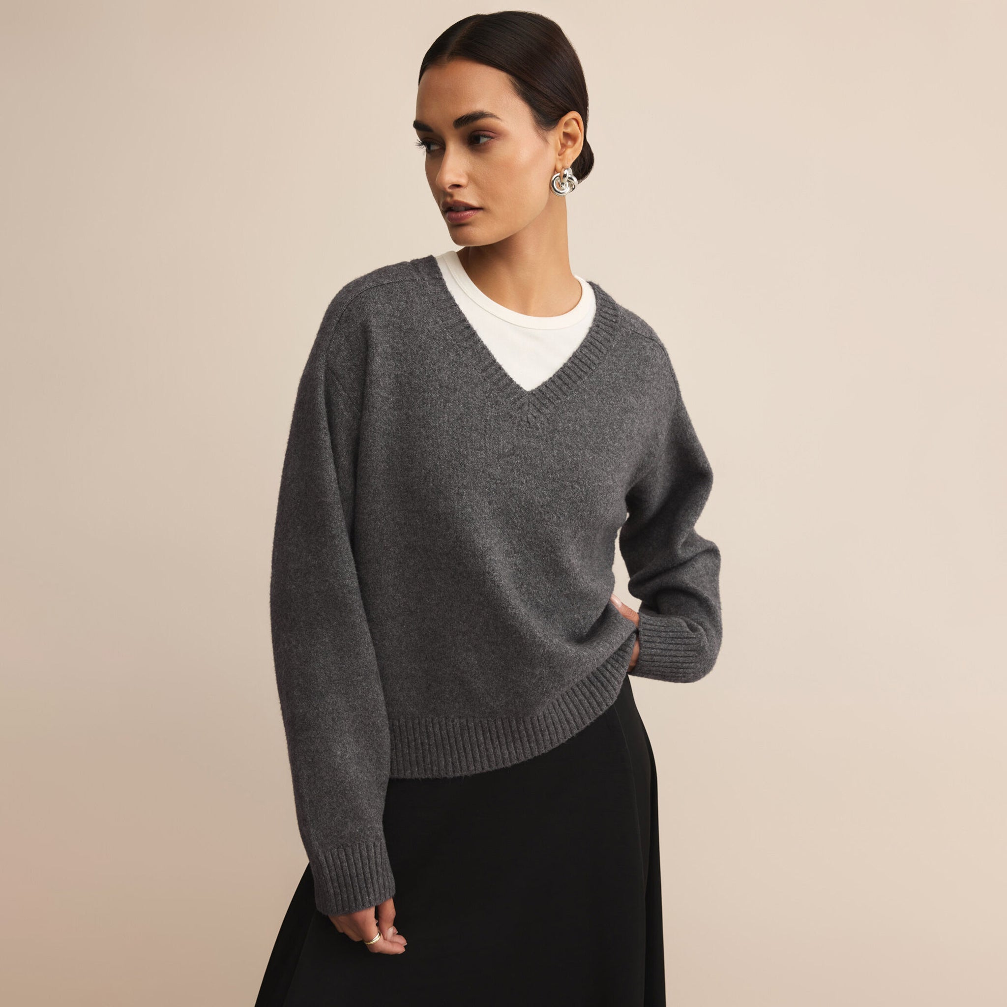 Z Supply Eloise Sweater Charcoal Heather – Addison West