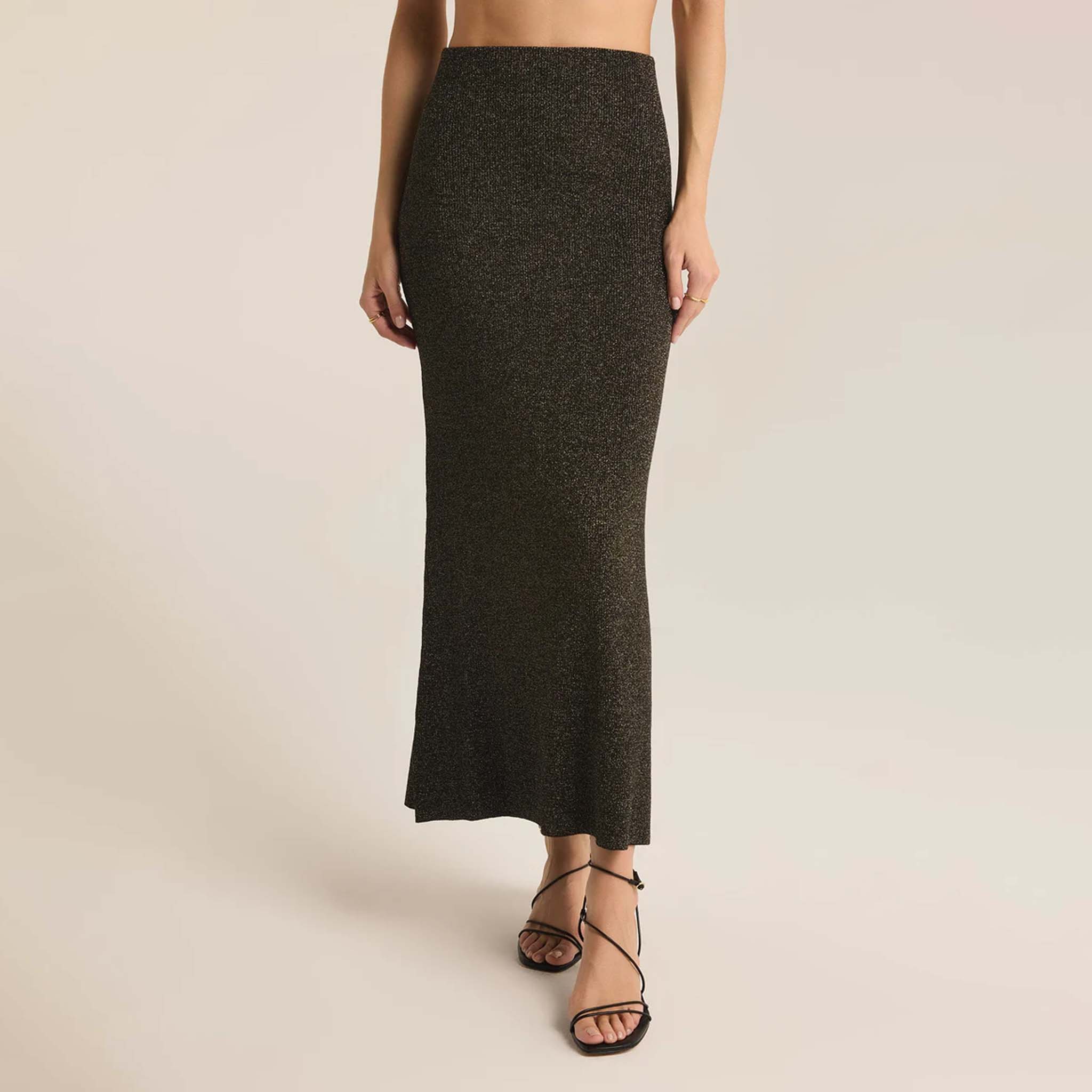 ワンピース ASPESI Women Mid Skirts G 2922 P533 10241 231052 Black Z Supply Goldie Midi Skirt Black – Addison West