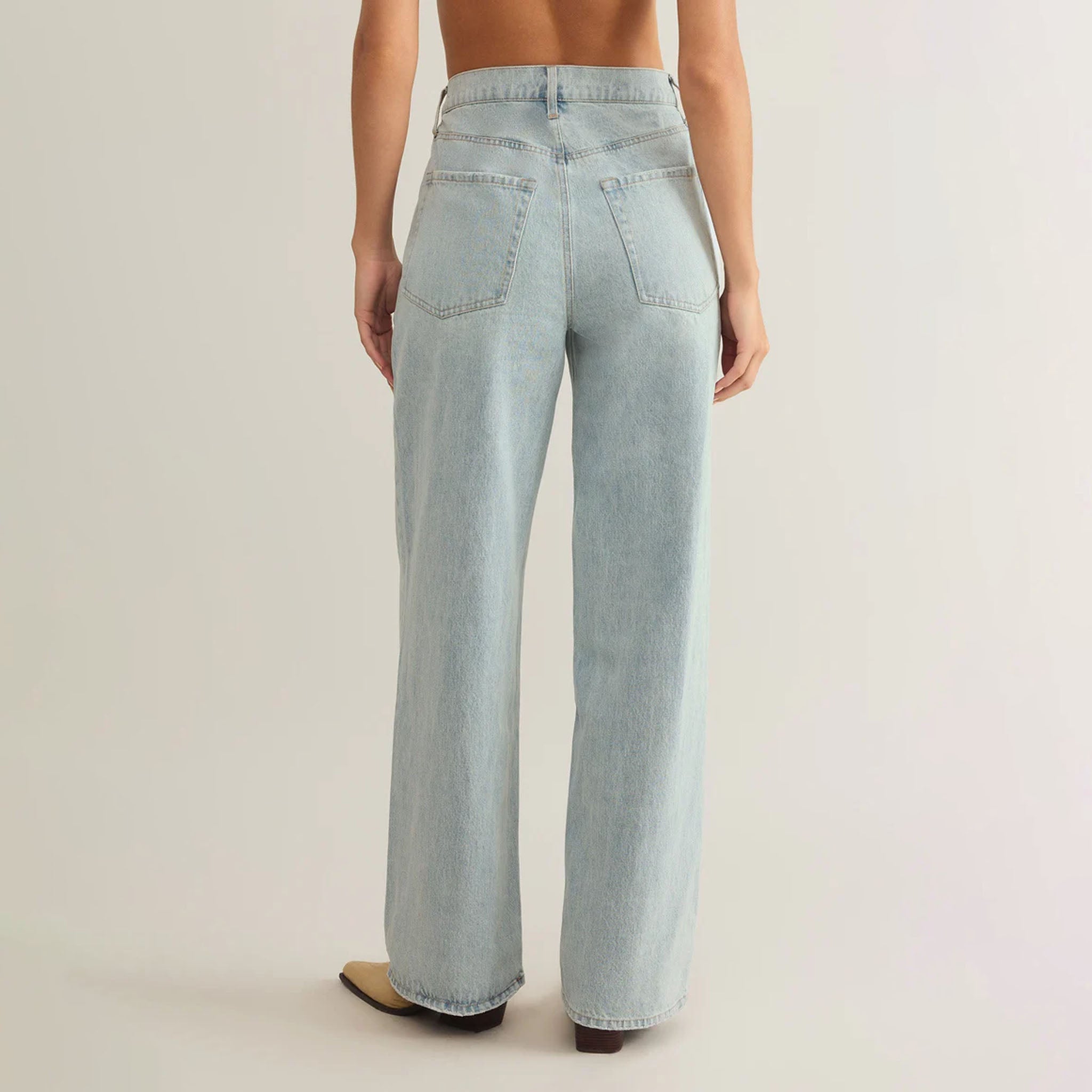 Z Supply Lou Denim Pant in Faded Indigo – Addison West