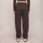Z Supply Uptown Jogger in Cocoa Bean shown on model on plain background.