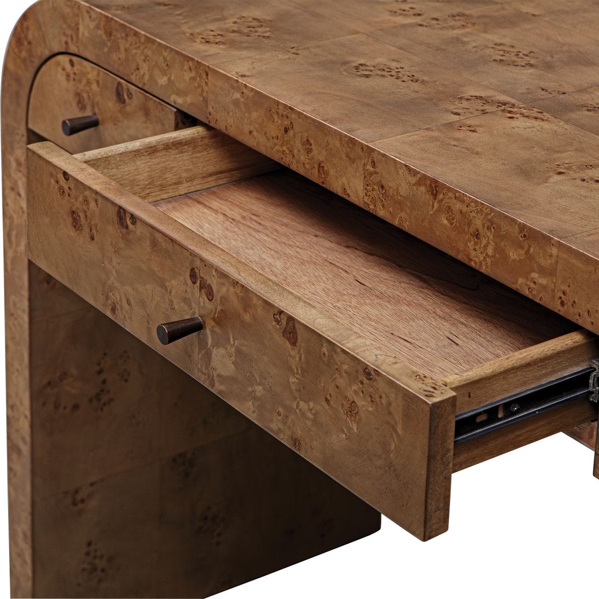 Close up of Rocford Desk on a white background at Addison West