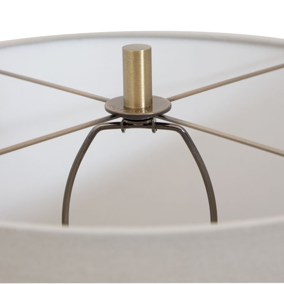 Close up of Monroe Table Lamp on a white background at Addison West