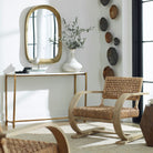 Afflyn Console Table in a living room at Addison West