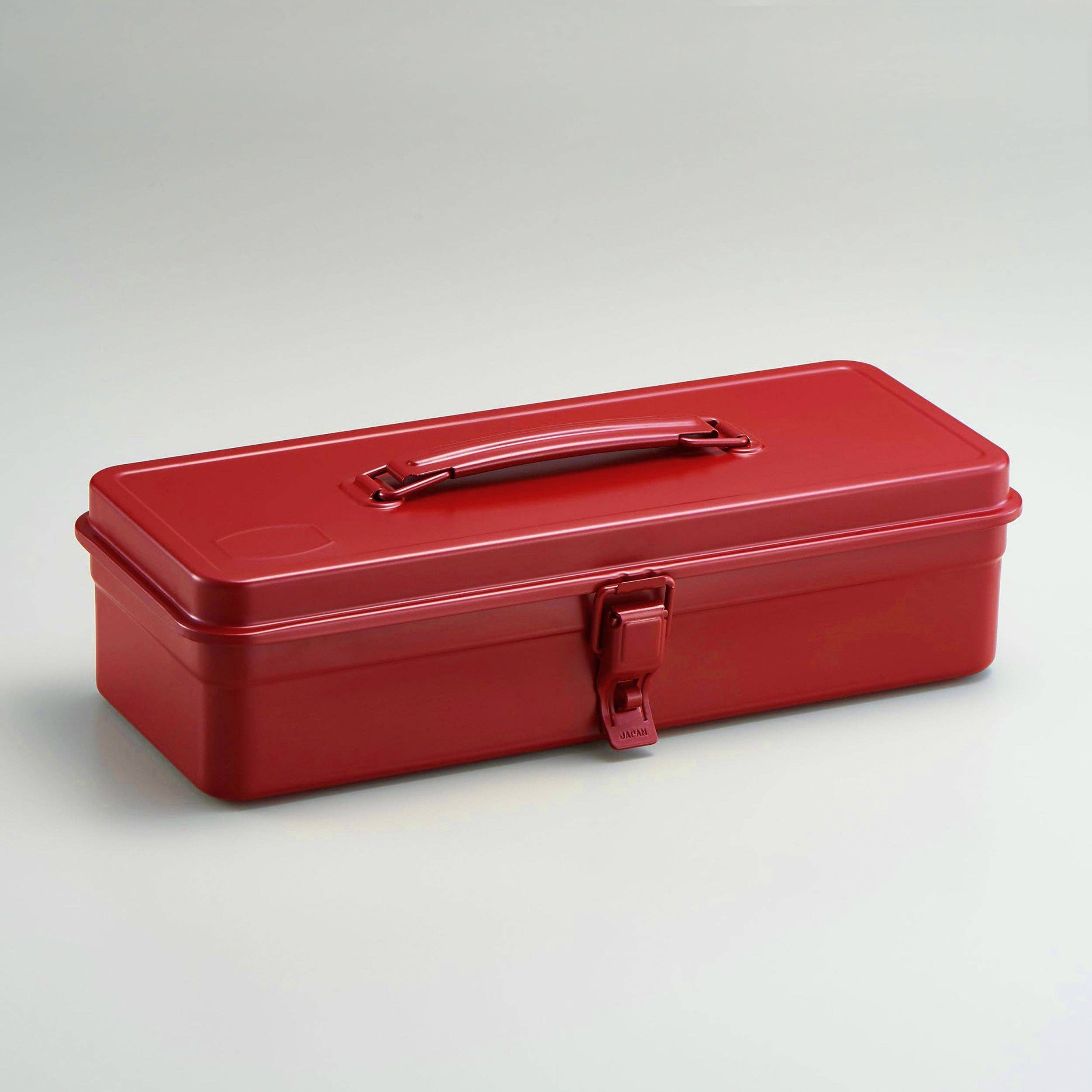 Toyo Steel Toolbox T-320 in Red on a white background at Addison West