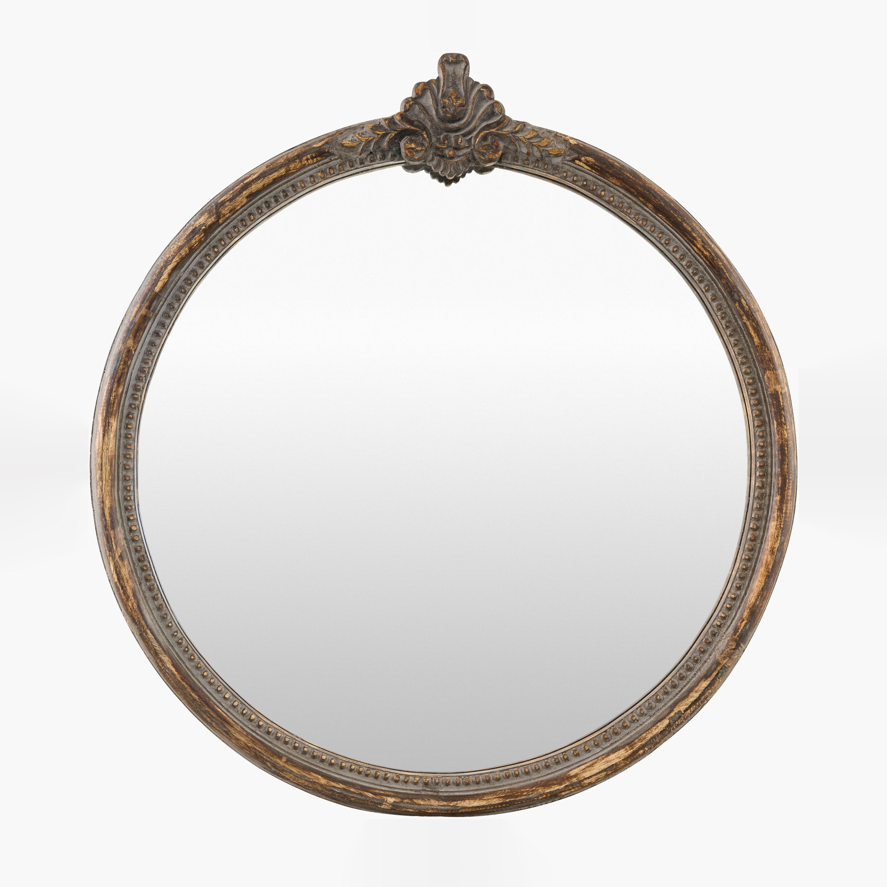 Aden Accent Mirror on a white background at Addison West