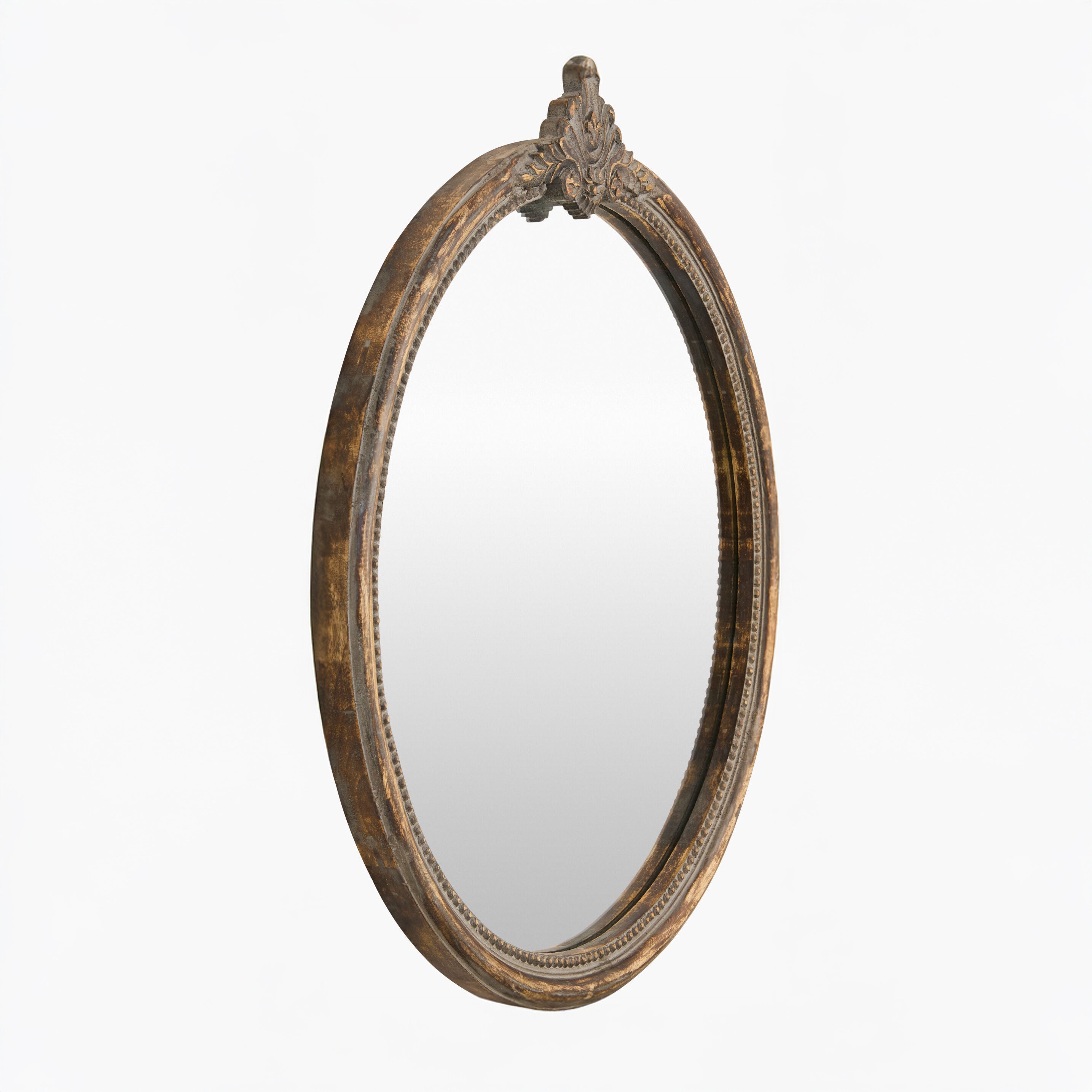 Aden Accent Mirror on a white background at Addison West