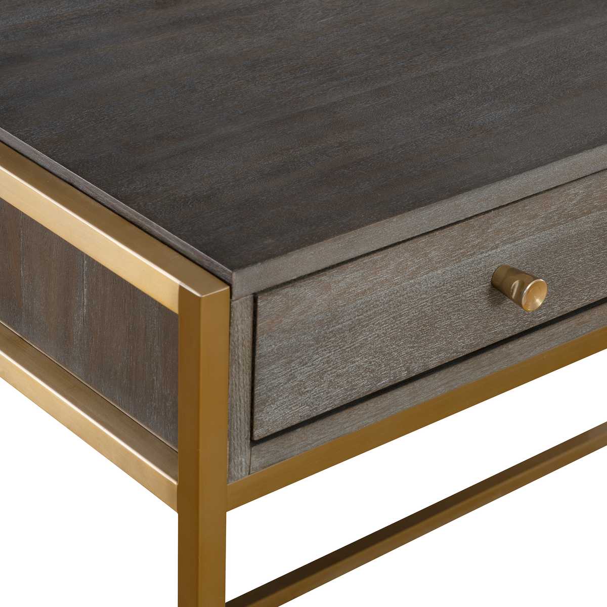 Close up of Tarrin Writing Desk on a white background at Addison West