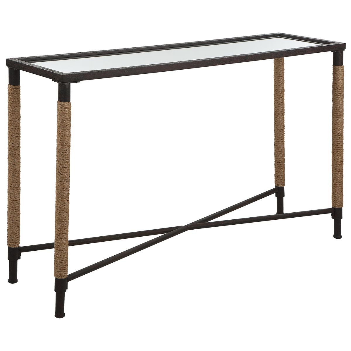 Bradford Console Table on a white background at  Addison West