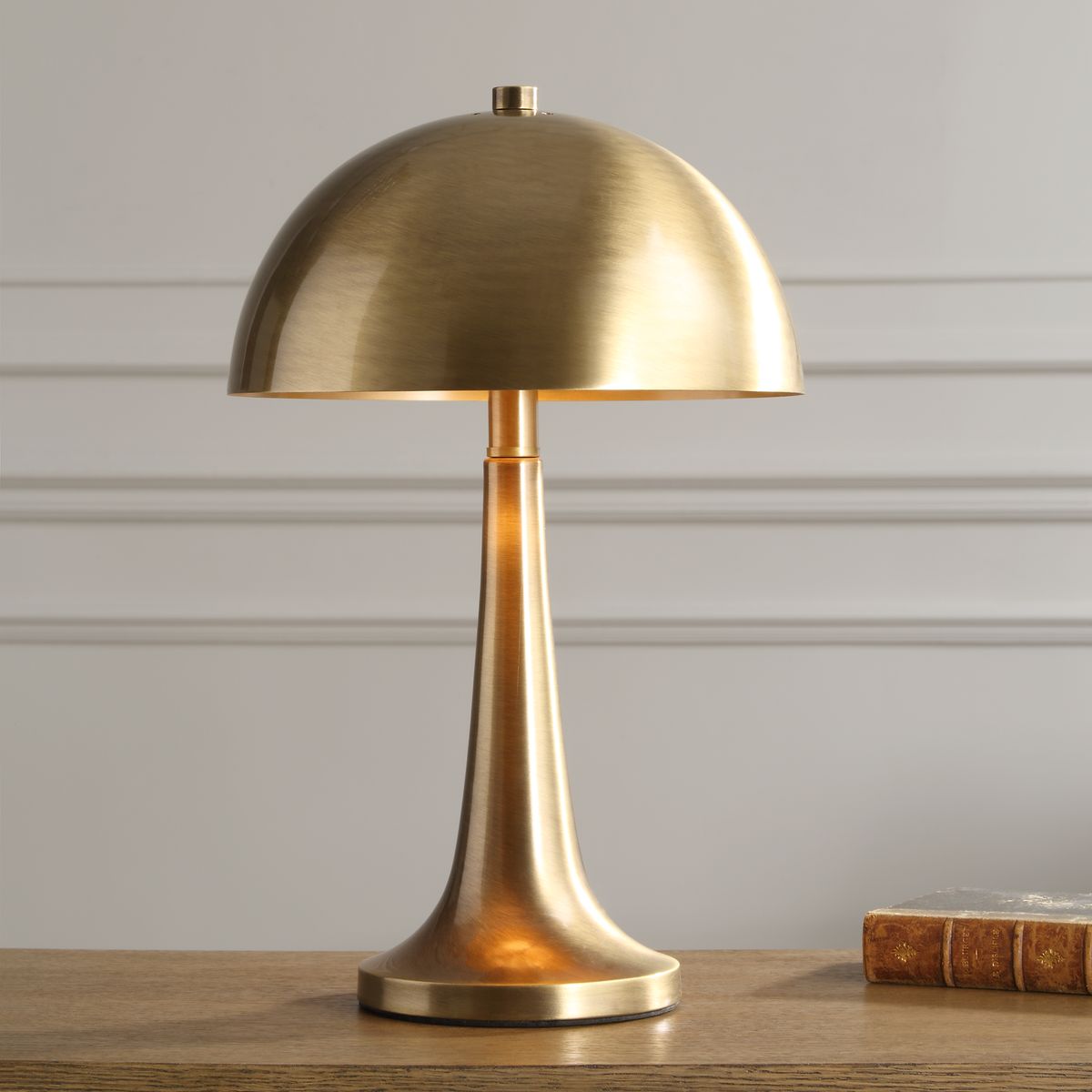 Davin Table Lamp on a table at Addison West