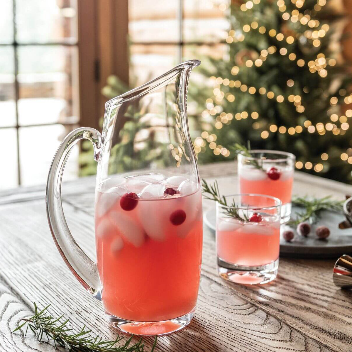 Addison Pitcher on a holiday table at Addison West