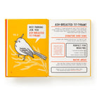 An Illustrated Guide to Birds that Sound like Insults on a white background at Addison West